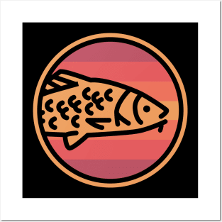 Vintage Carp Fish - Gift For Carp Fishing Posters and Art
